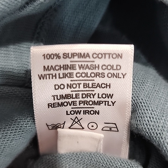 American Giant 100% supima cotton vneck tee shirt size S - Picture 3 of 4